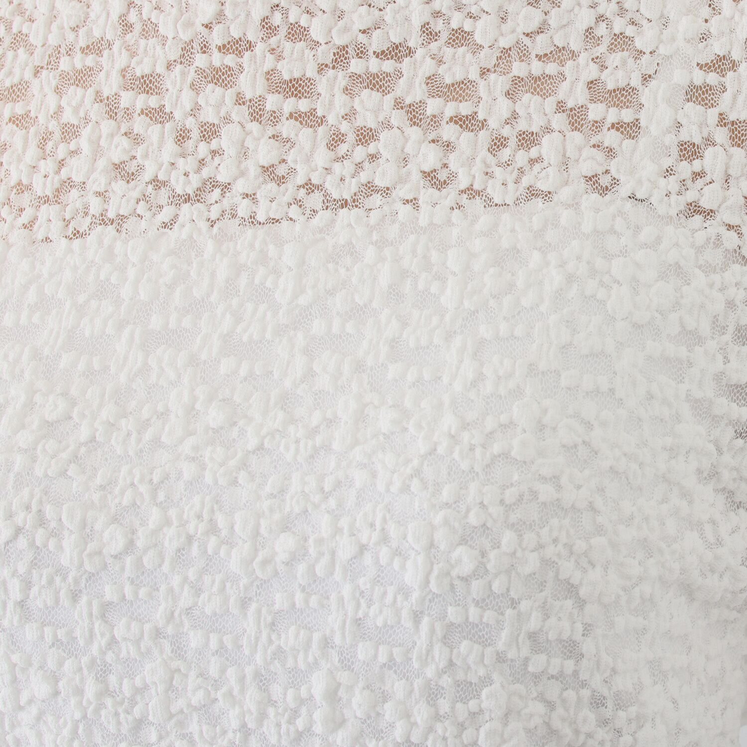 エアリーフェアリー ストレッチレース クルーネック プルオーバー