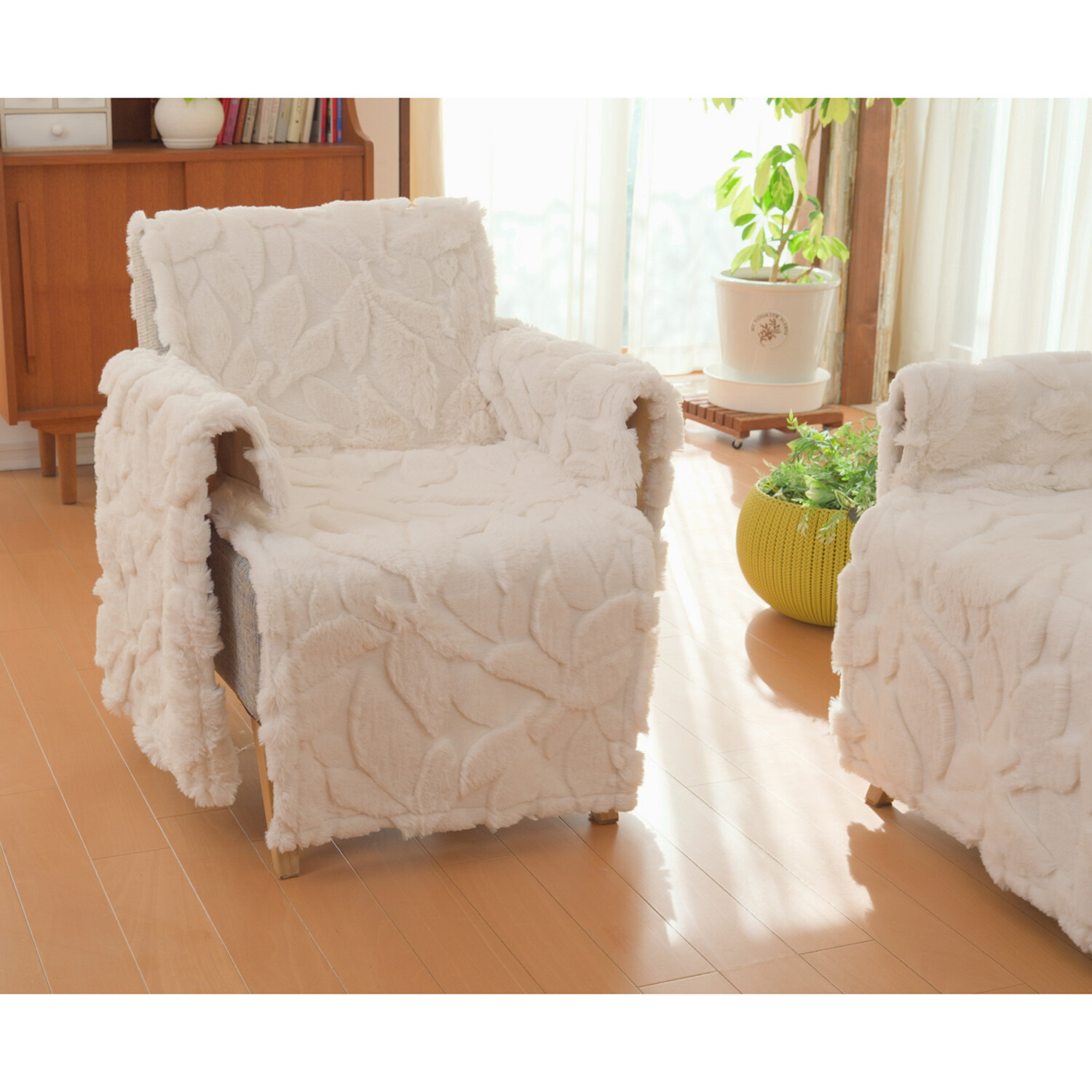 あたたか クワトロファータッチ ソファースプレッド セパレートタイプ ＜１人掛け用＞