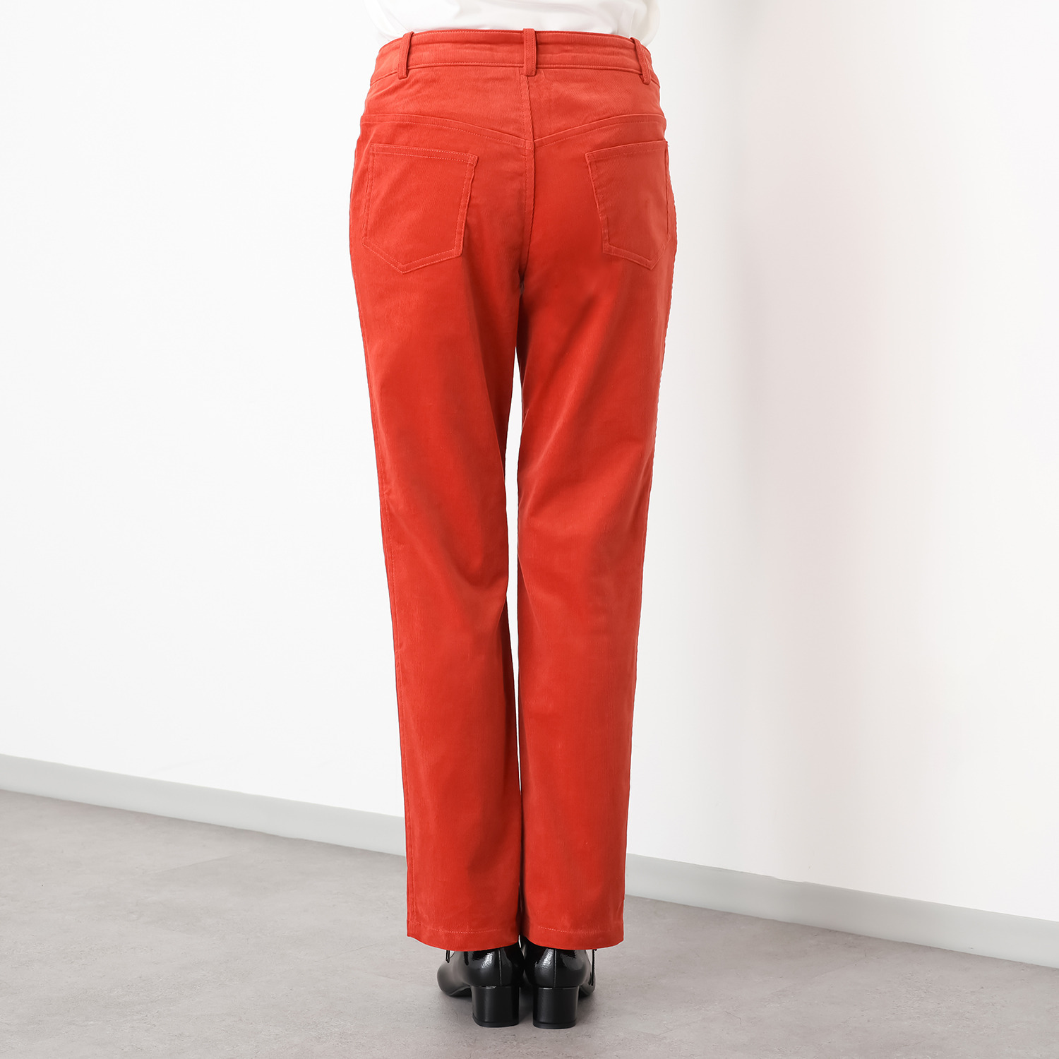 モカサン　ジュンコシマダ カラーコーデュロイパンツ