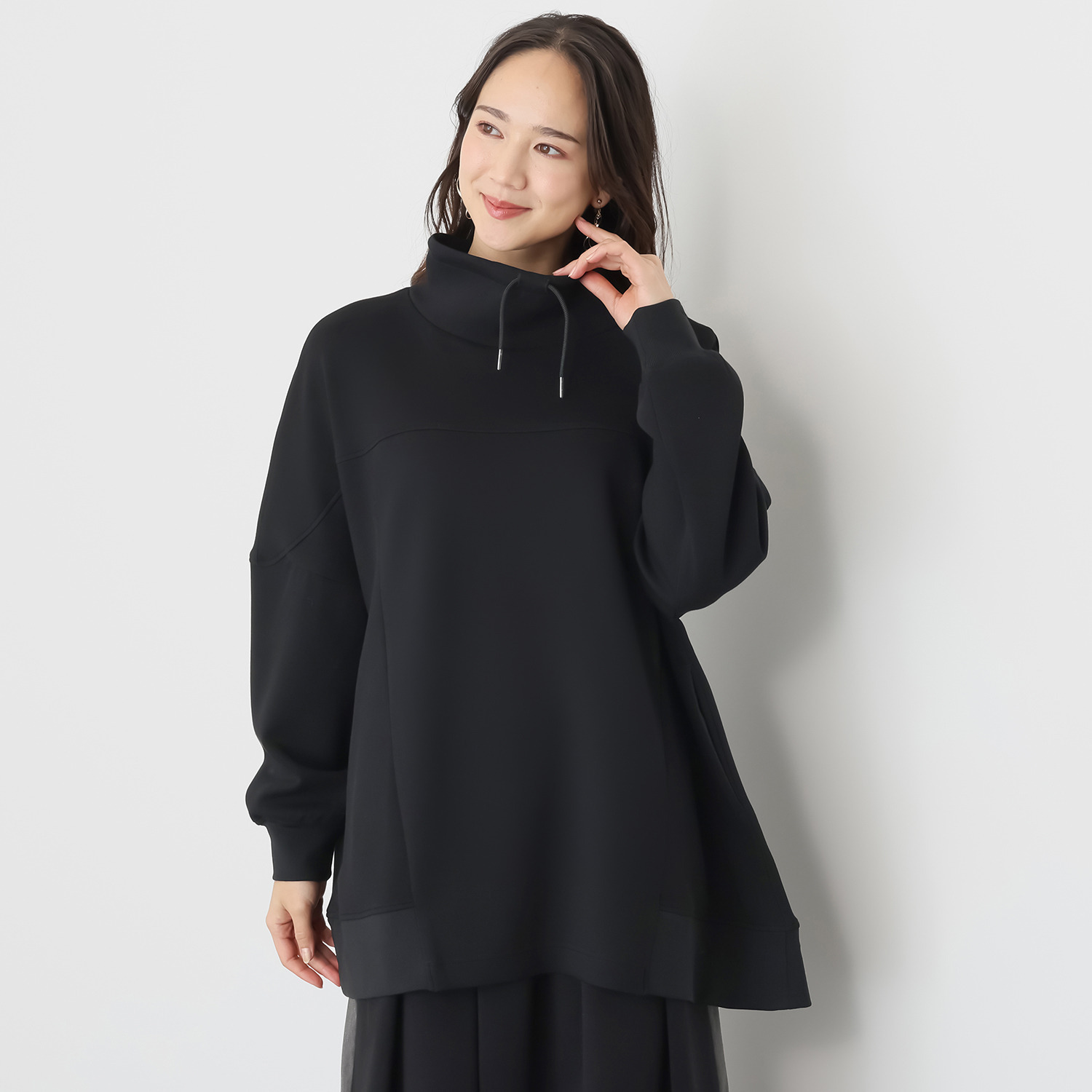 ヨーコモリモト ハイネック デザインチュニック