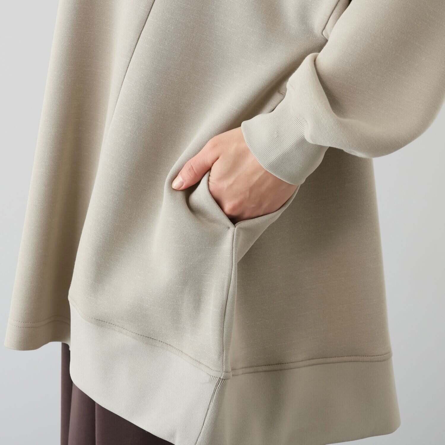 ヨーコモリモト ハイネック デザインチュニック