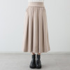 ヨーコモリモト タックデザイン ロングスカート