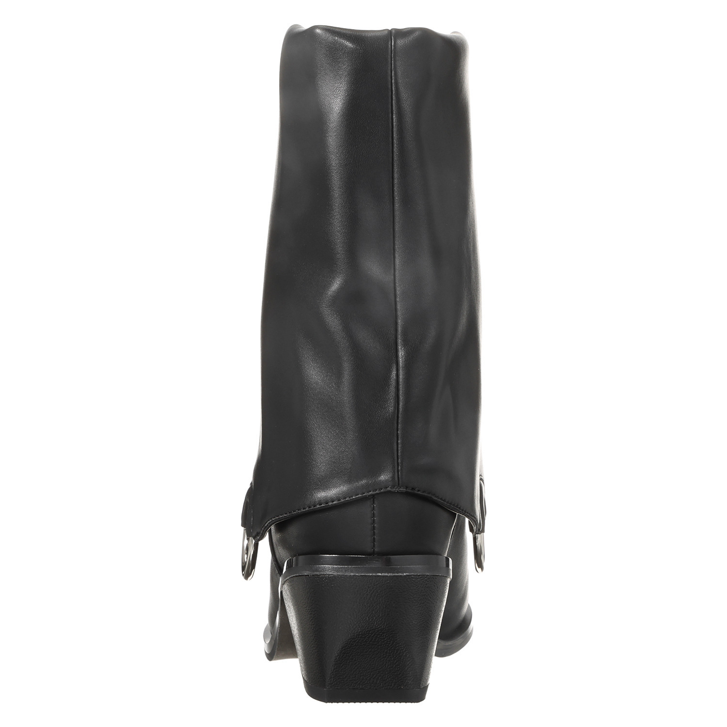 ニカル 好みの丈にアレンジ自在 ２ウェイ リング付ロングブーツ