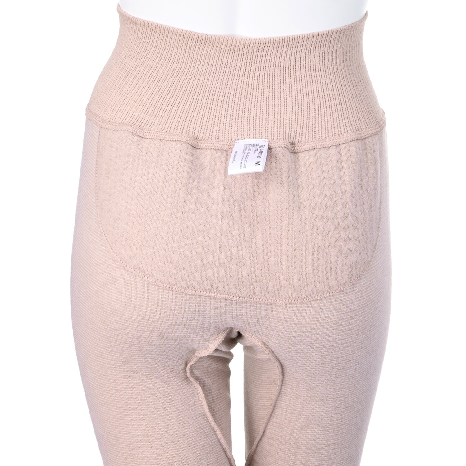 福助 ふんわりあったか両面起毛 のびのび腹巻付 九分丈レギンス