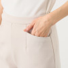 上質ごこち 暖麗エアリー ゆるふわストレートパンツ ＜股下６２ｃｍ＞