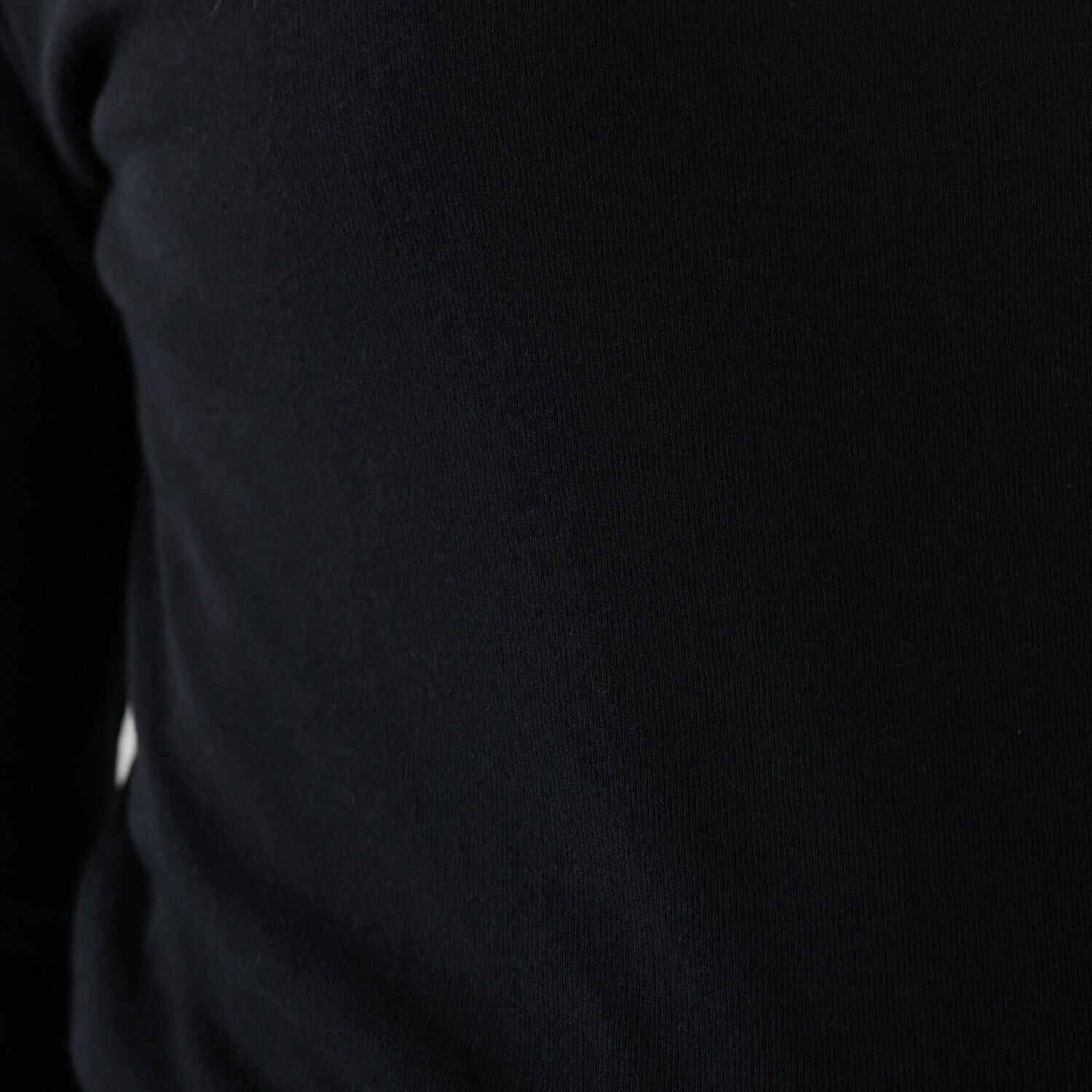 天使の綿シフォン 四六時中着たくなる！ 極上の肌触り！ ボトルネック 二重長袖プルオーバー