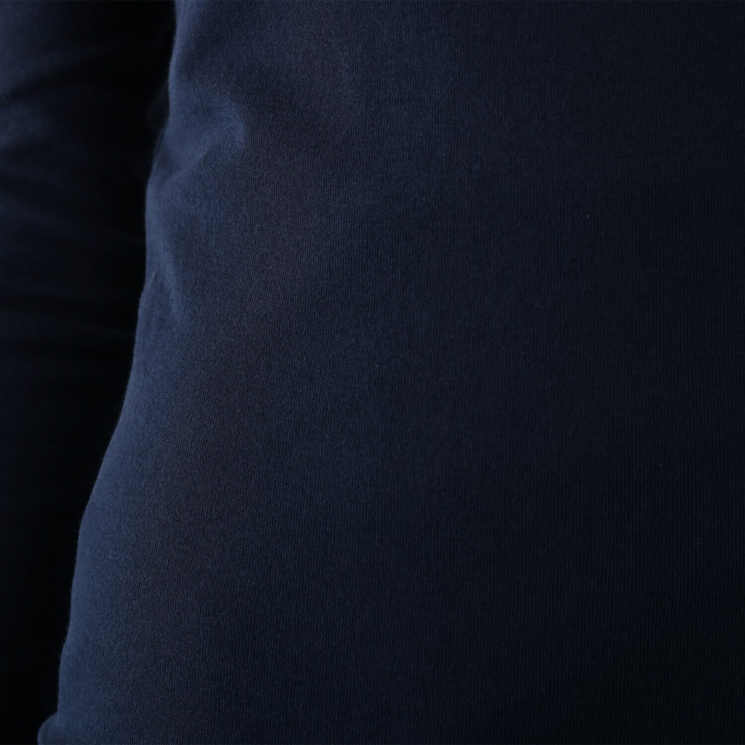 天使の綿シフォン 四六時中着たくなる！ 極上の肌触り！ ボトルネック 二重長袖プルオーバー