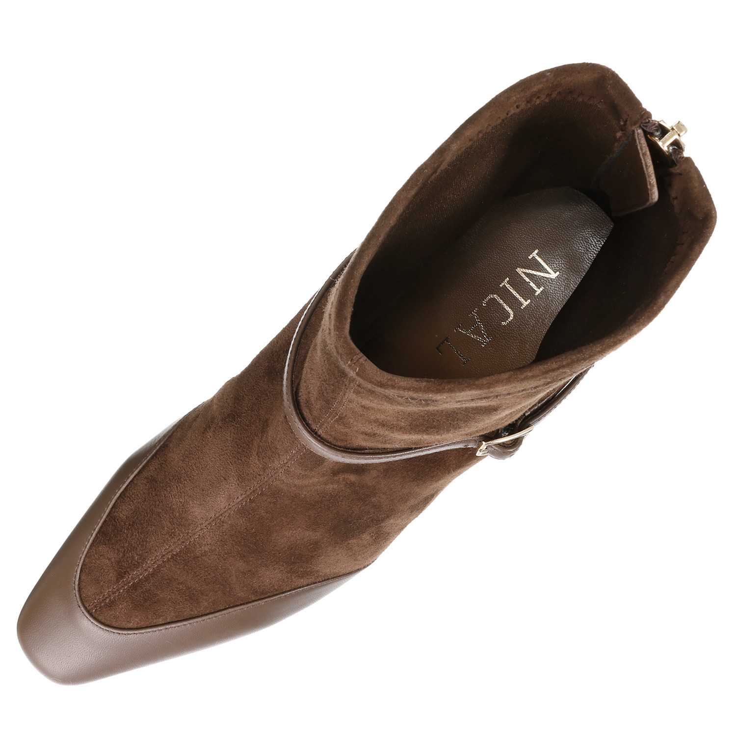 ニカル ベルトデザイン ブーツ