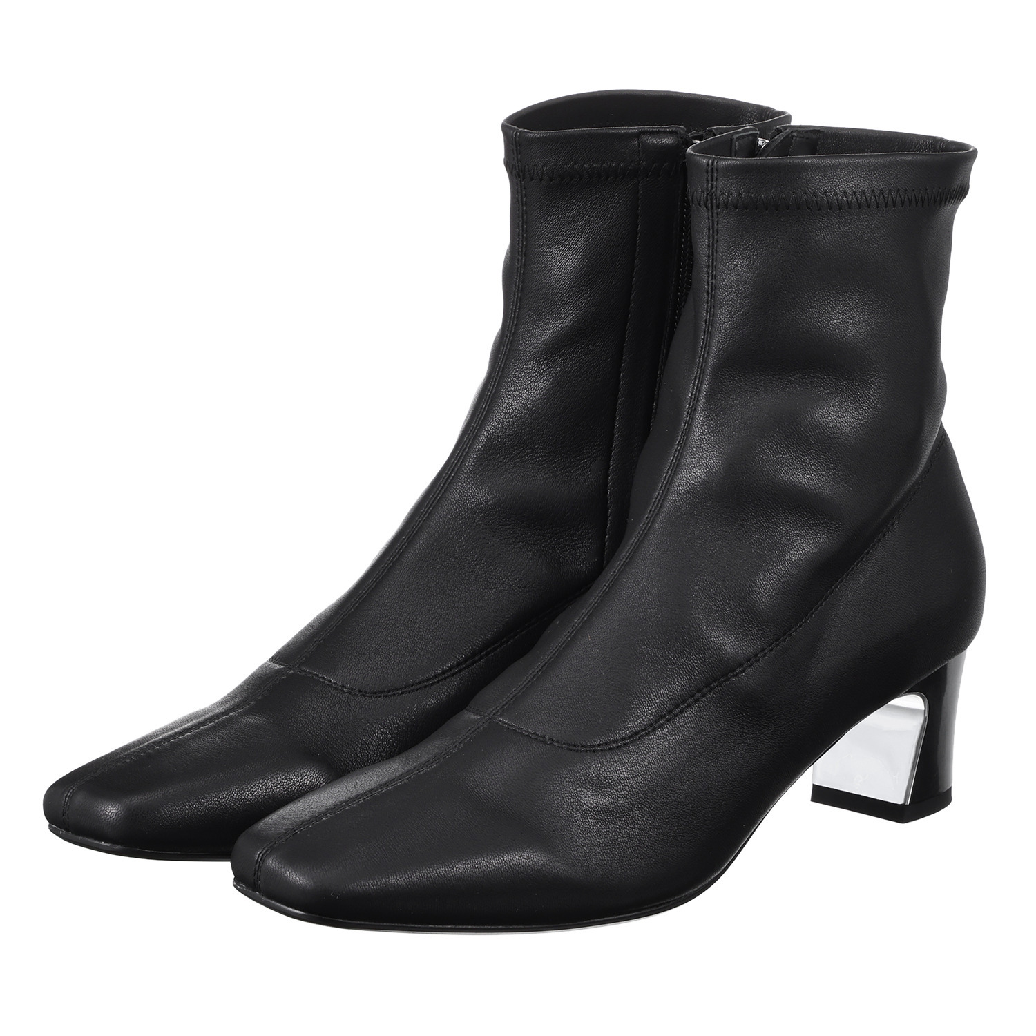 ニカル メタルヒール ストレッチブーツ