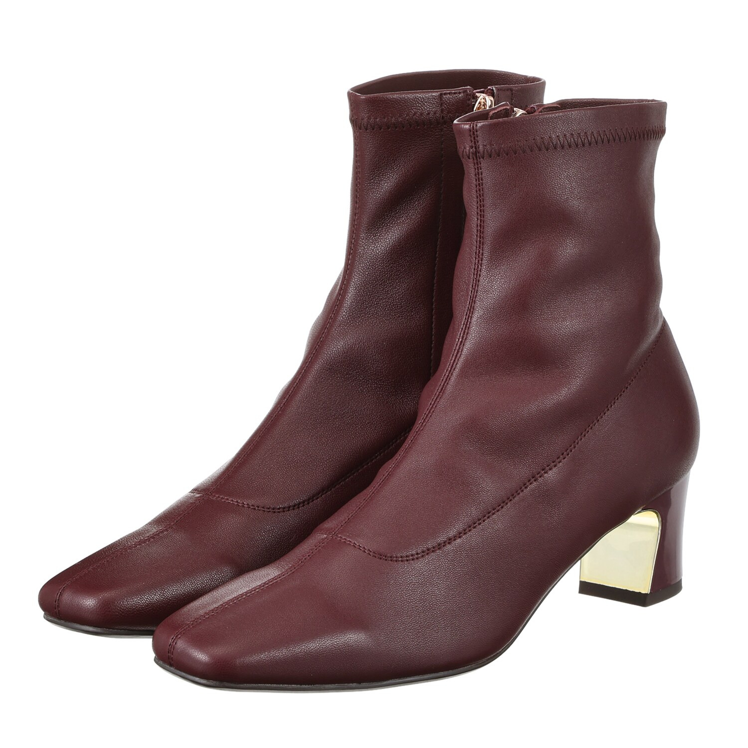 ニカル メタルヒール ストレッチブーツ