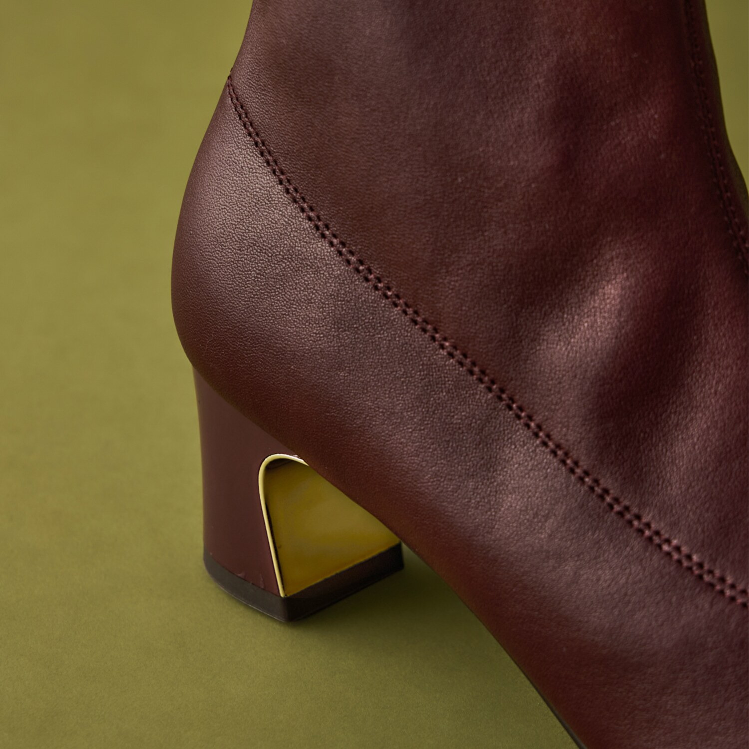 ニカル メタルヒール ストレッチブーツ