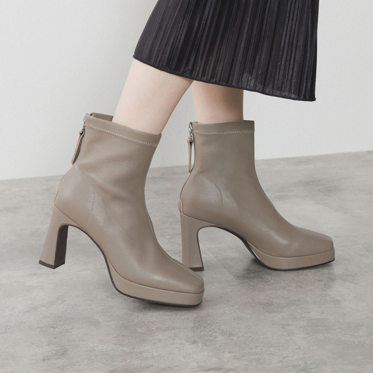 ニカル プラットフォーム ブーツ