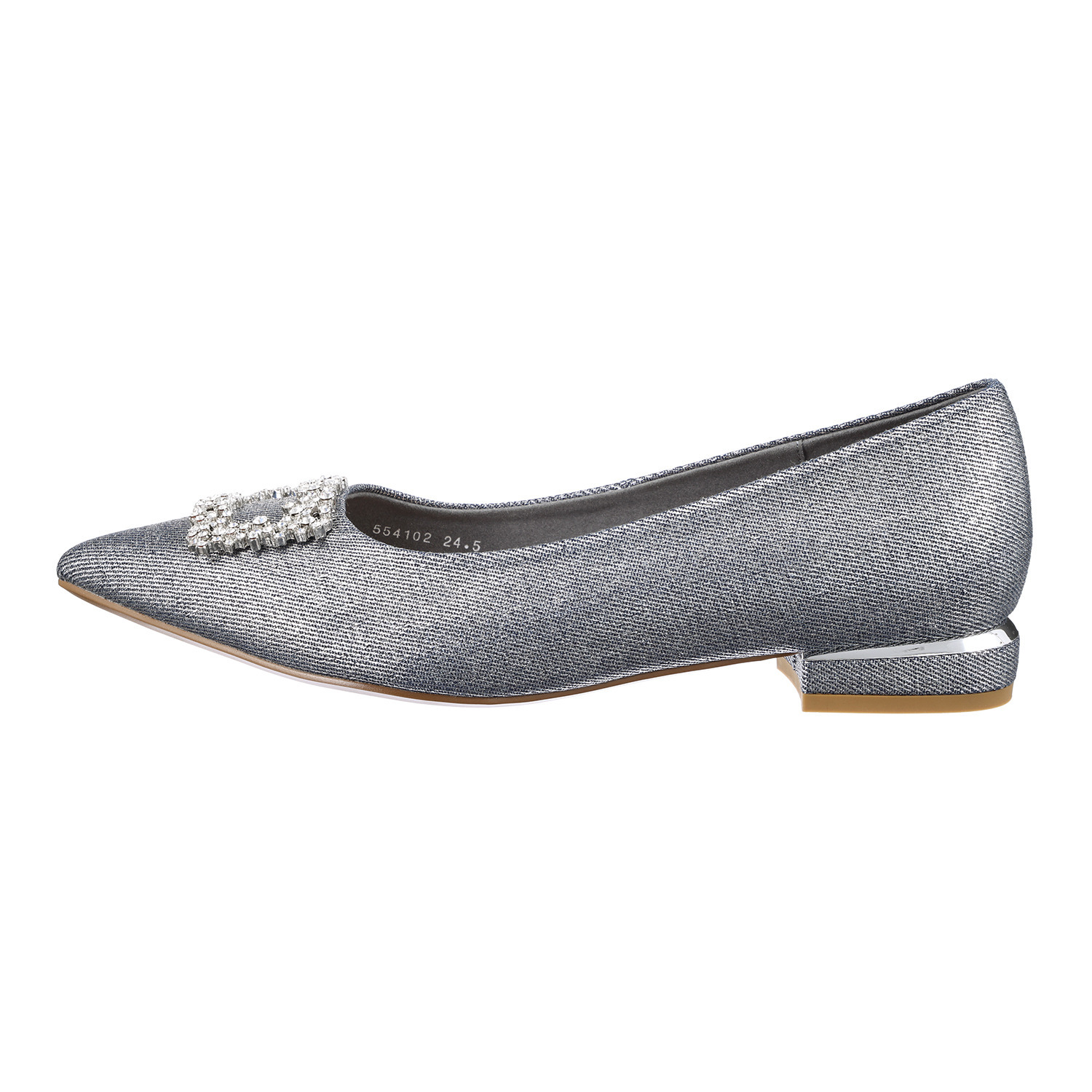 ニカル スクエアビジュウ モティーフ パンプス