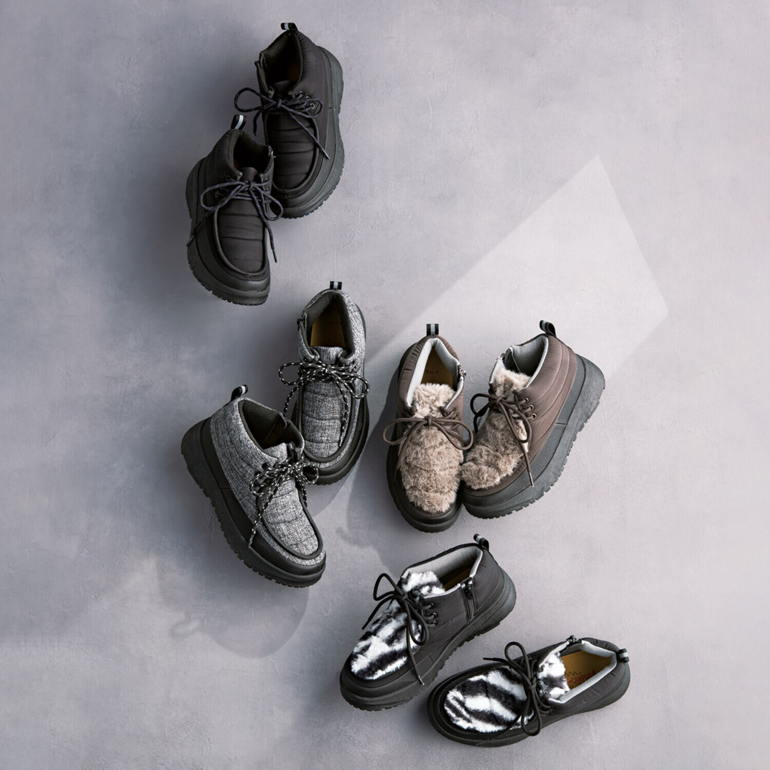 トーキョーキャンプゴー マジックインソールコラボ 防水　はっ水　防滑 モカシンスニーカー