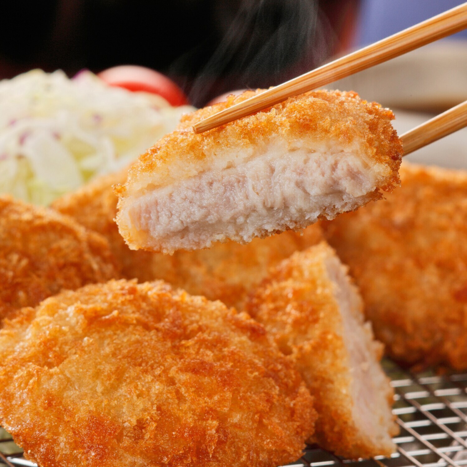 レンジで簡単 やまと豚の やわらかとんかつ