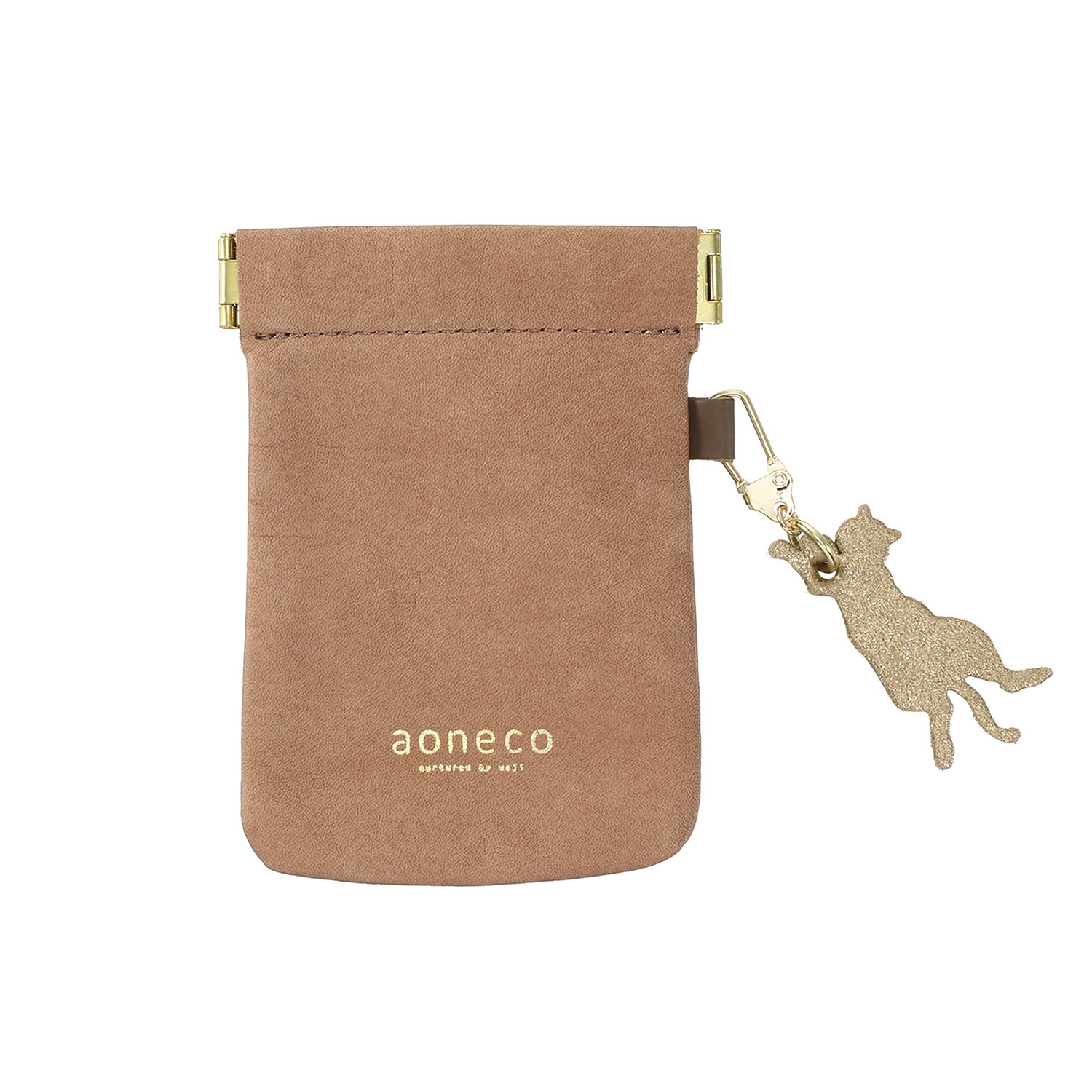 アオネコ 一足早いにゃんにゃん猫袋 ロングウォレットセット ＜保護ネコ寄付チケット 　１３００円分付＞