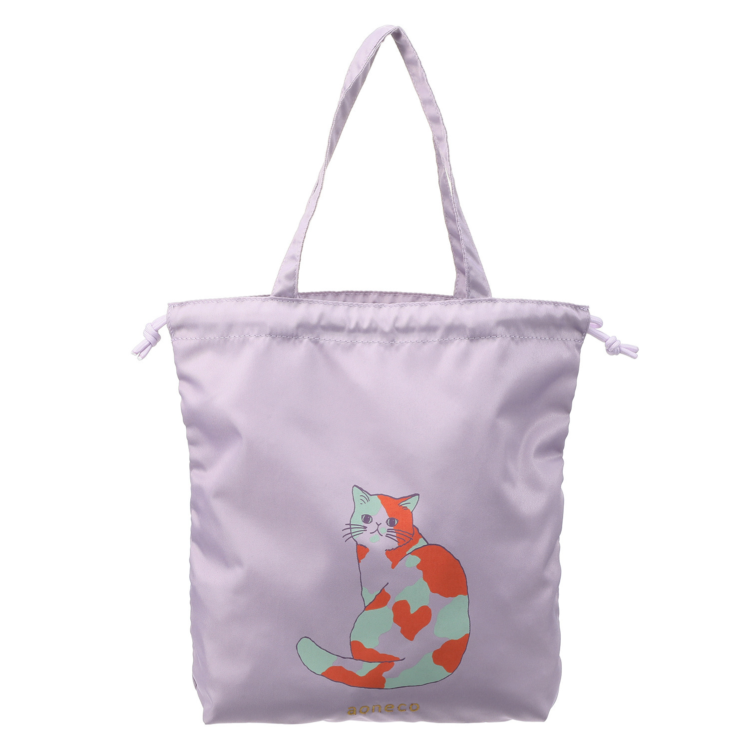 アオネコ 一足早いにゃんにゃん猫袋 ミニウォレットセット ＜保護ネコ寄付チケット 　９００円分付＞