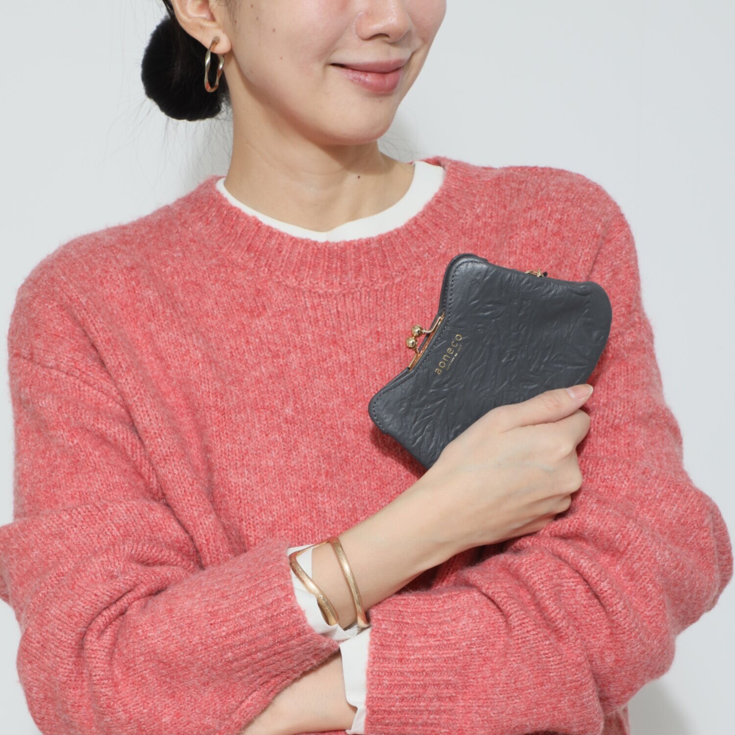 アオネコ 一足早いにゃんにゃん猫袋 ミニウォレットセット ＜保護ネコ寄付チケット 　９００円分付＞