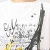 シャビージェンティール ビッグシルエット プリントＴシャツ