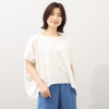 シャビージェンティール ビッグシルエット 被りブラウス