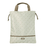 クリスチャン　オリビエ はっ水ジャガード モノグラム柄 軽量巾着式マルチバッグ