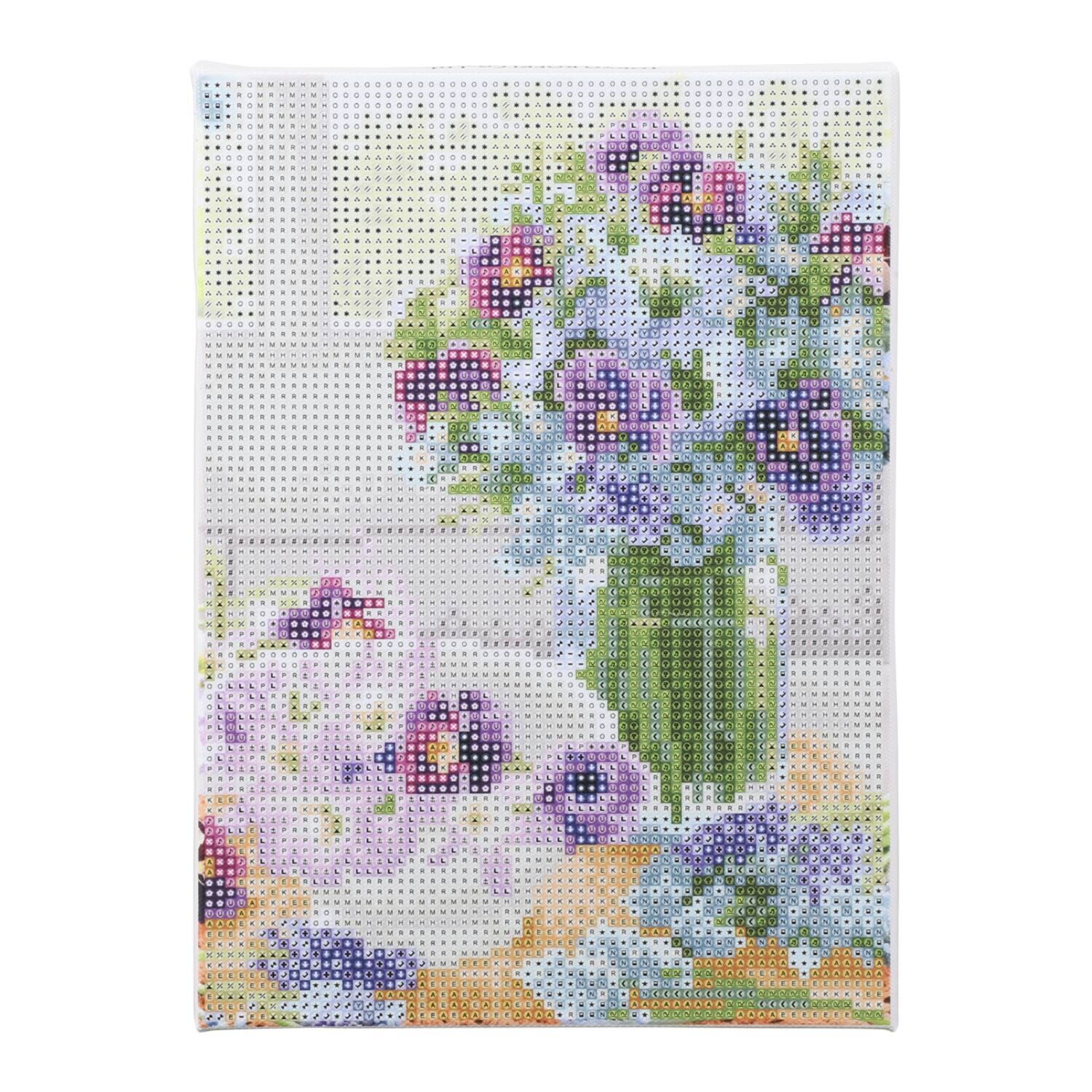 楽しみながら 頭の体操＆達成感を！ ダイヤモンドフィックス 煌めくキャンバスアート コレクション頒布会 “百花繚乱” ＜全４回＞