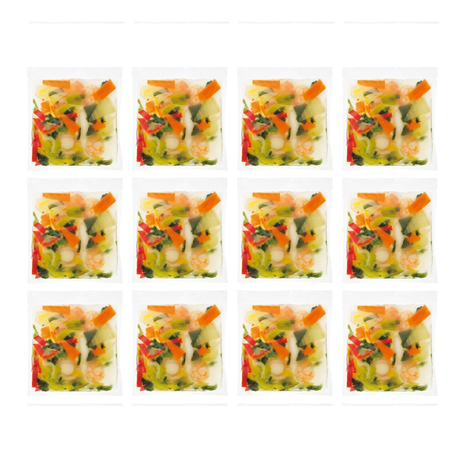 ＜塩味１２袋 　お買い得セット＞ 青山シャンウェイ 佐々木シェフ 海鮮と野菜の中華丼