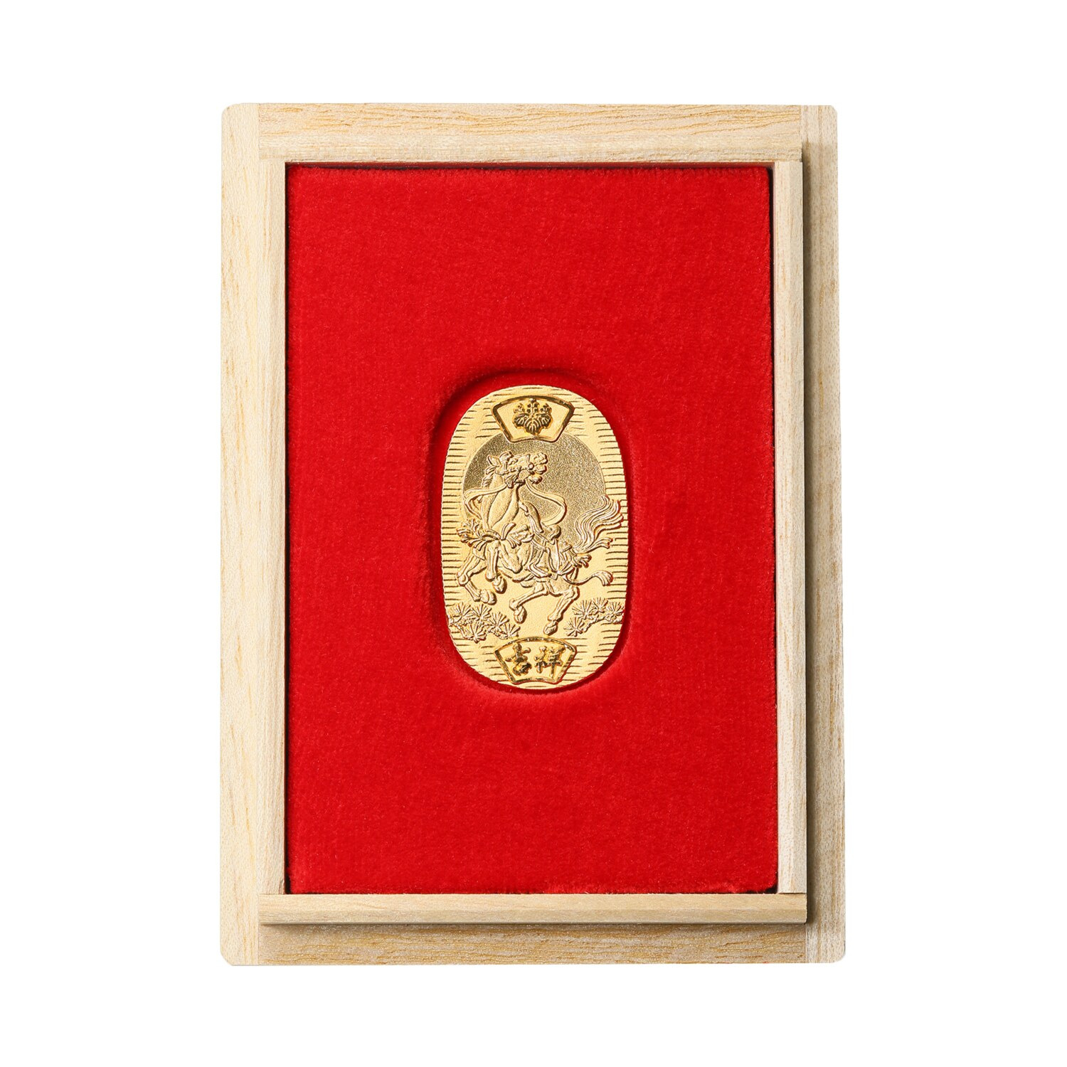 光則 純金製　小判 “日の出馬” ＜５ｇ＞