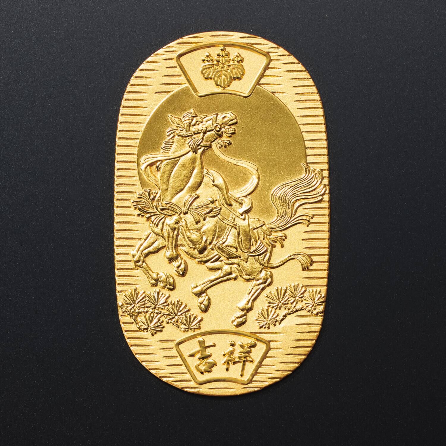 光則 純金製　小判 “日の出馬” ＜３０ｇ＞