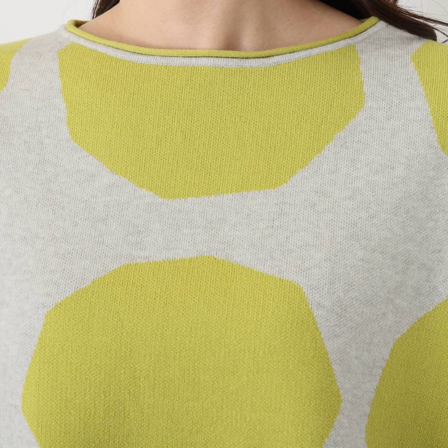 コイビトミサキ スタイルアップ デザイン ニットプルオーバー