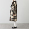 コイビトミサキ ブークレ チェック柄コート