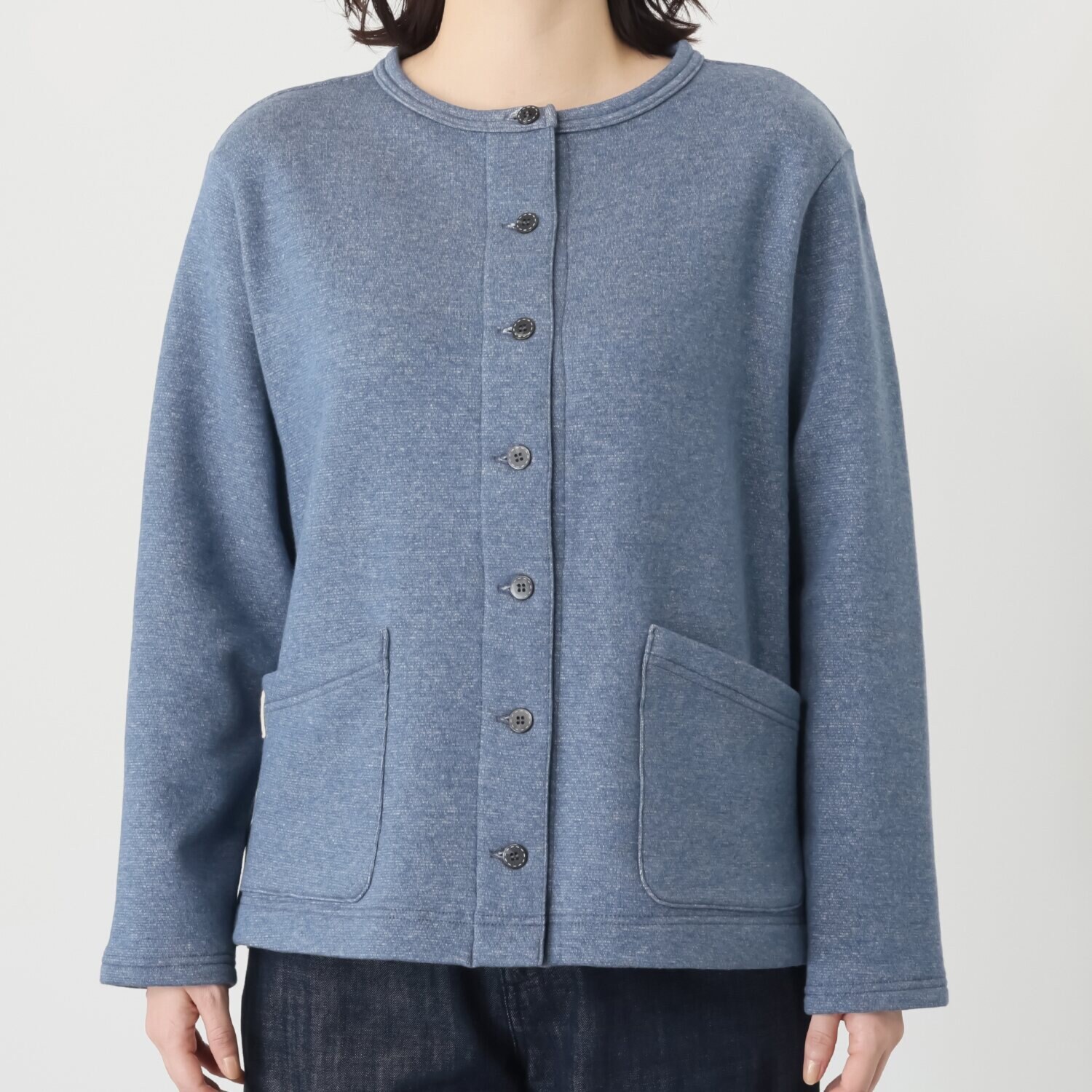 シロヤイチガントウキョウ リバーエース（Ｒ） 裏毛起毛 クルーネック ジャケット