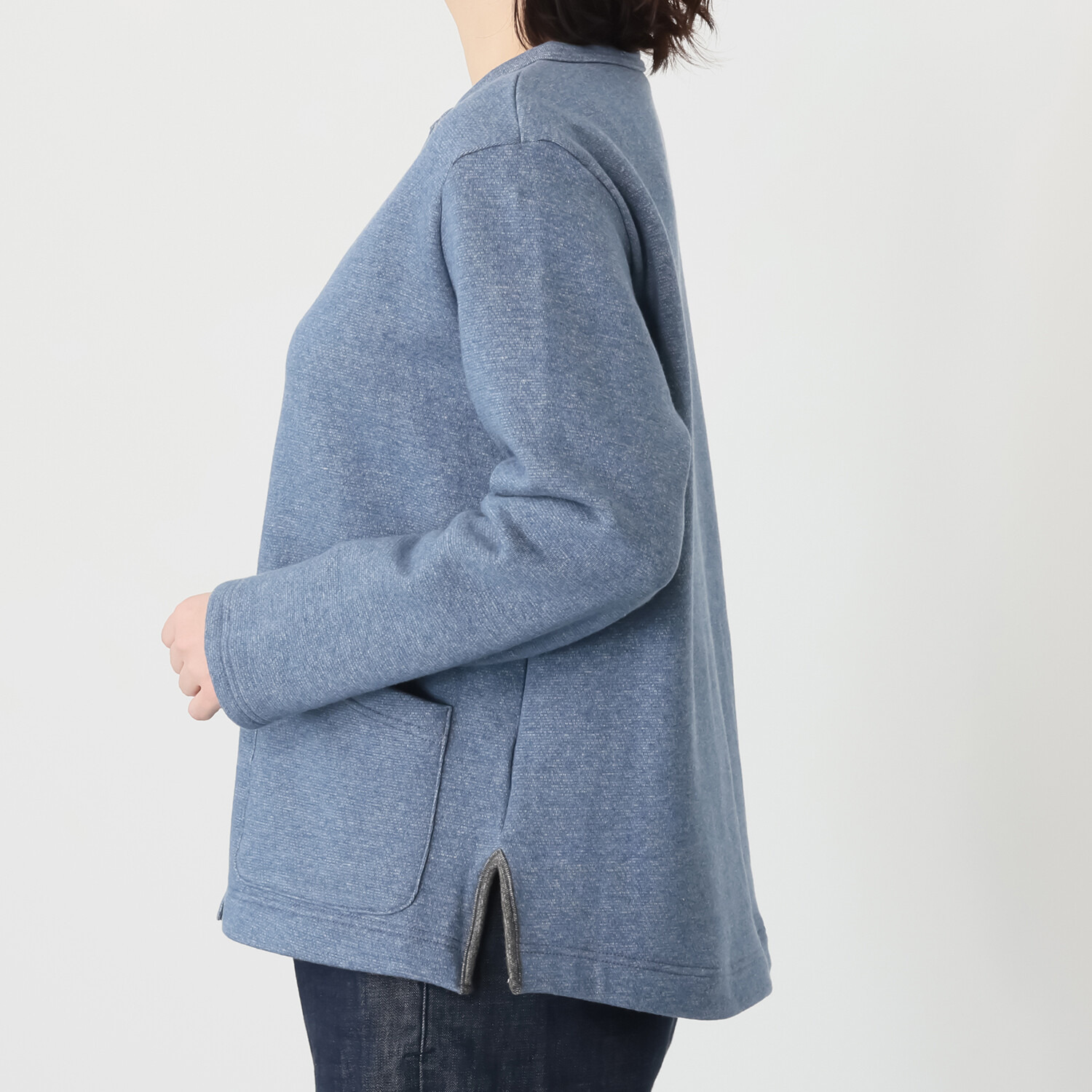 シロヤイチガントウキョウ リバーエース（Ｒ） 裏毛起毛 クルーネック ジャケット