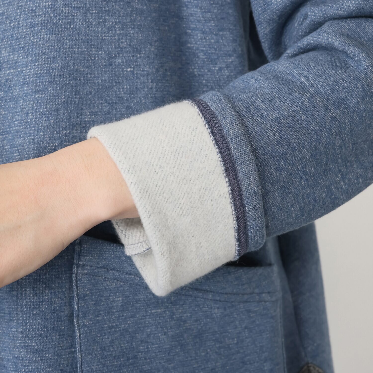 シロヤイチガントウキョウ リバーエース（Ｒ） 裏毛起毛 クルーネック ジャケット