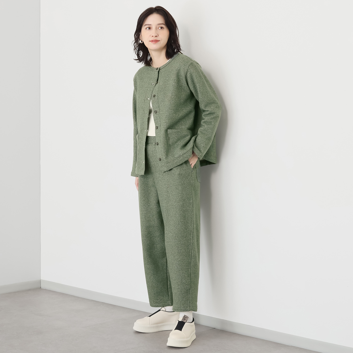 シロヤイチガントウキョウ リバーエース（Ｒ） 裏毛起毛 ストレートパンツ