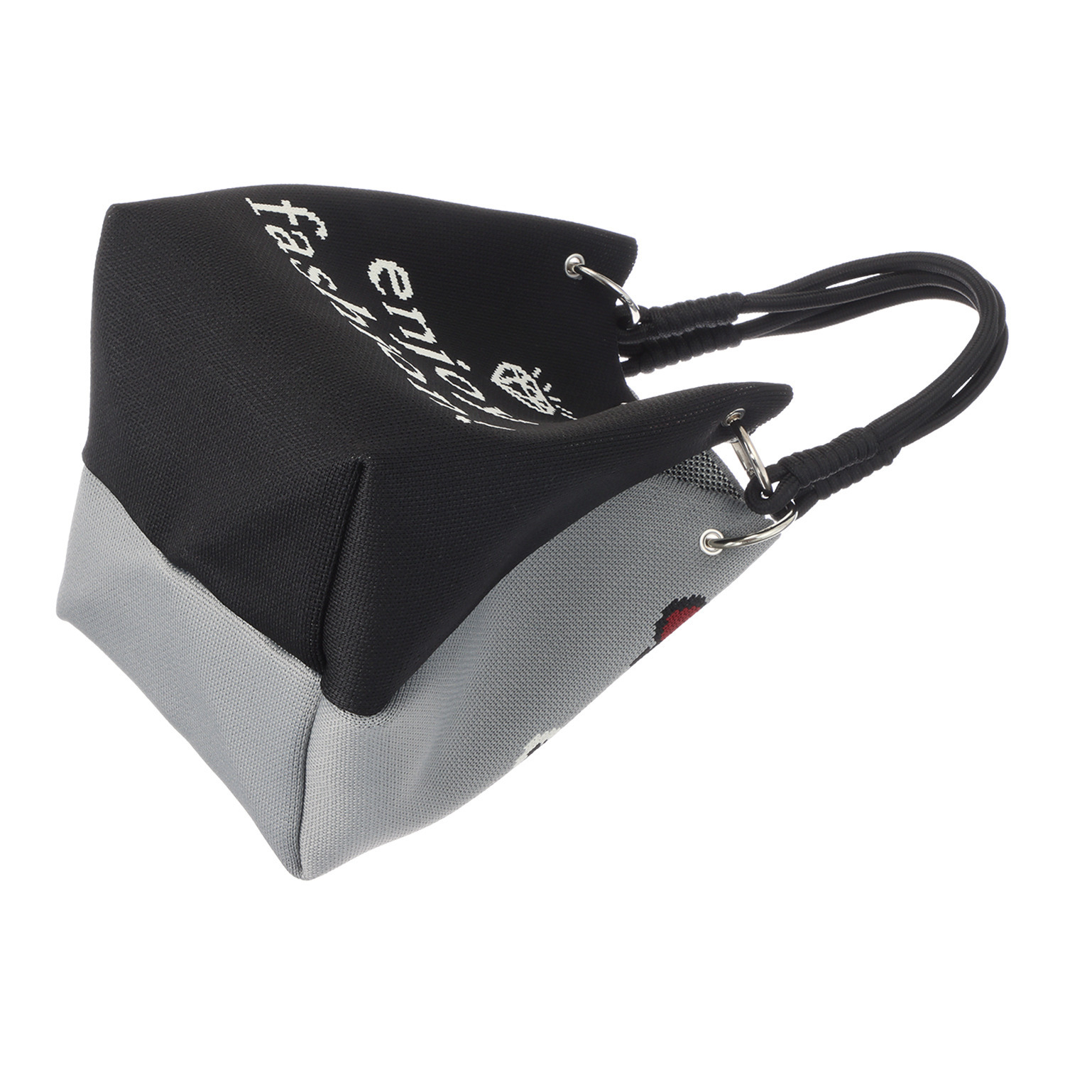 ハッピーフェイス ピコニットトートバッグ “ロゴ”