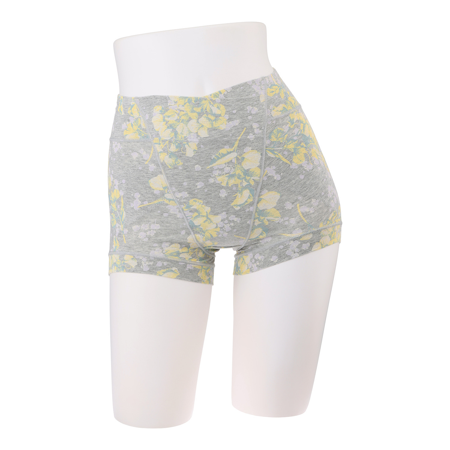 うつくＣ デビュー１０周年 綿混深ばき すっきりサポート 一分丈ボトム３枚セット