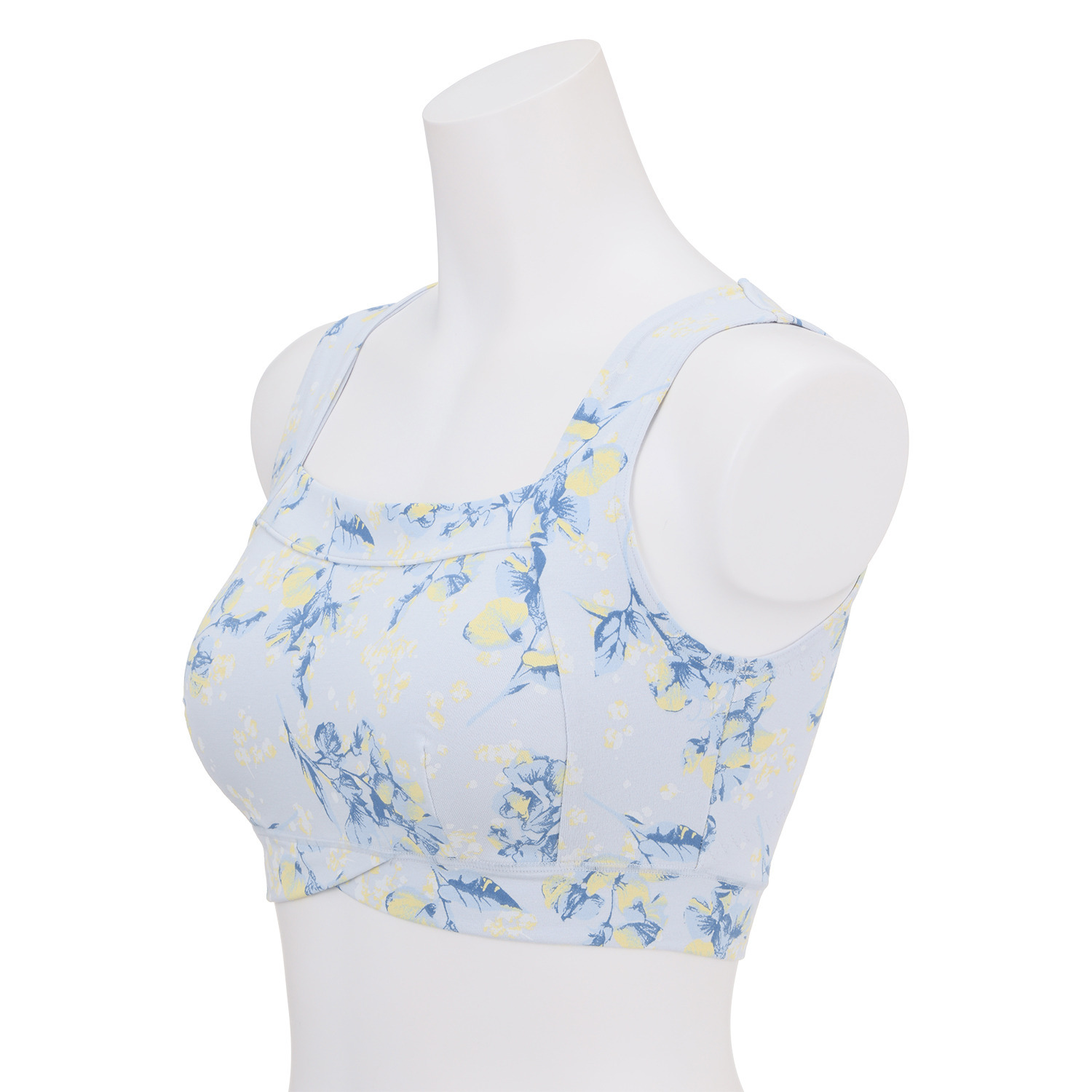 うつくＣ 綿混 すっきりサポートブラ ２枚セット