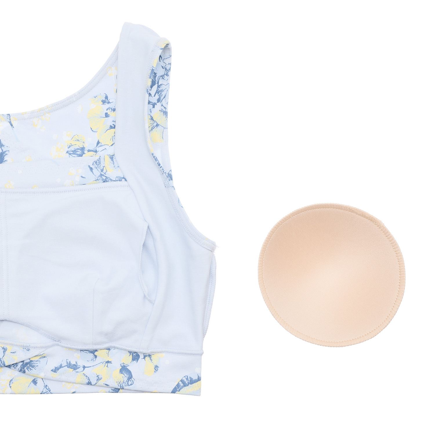 うつくＣ 綿混 すっきりサポートブラ ２枚セット