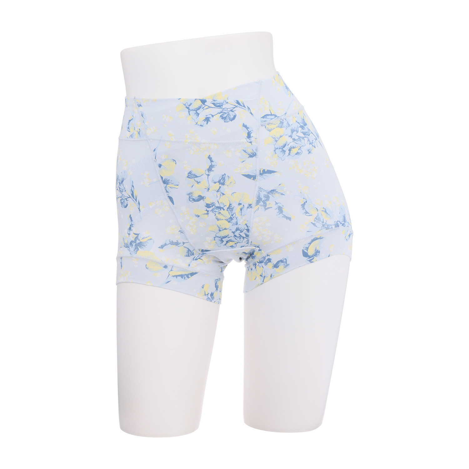 うつくＣ 綿混深ばき すっきりサポート 防水布付一分丈ボトム ２枚セット