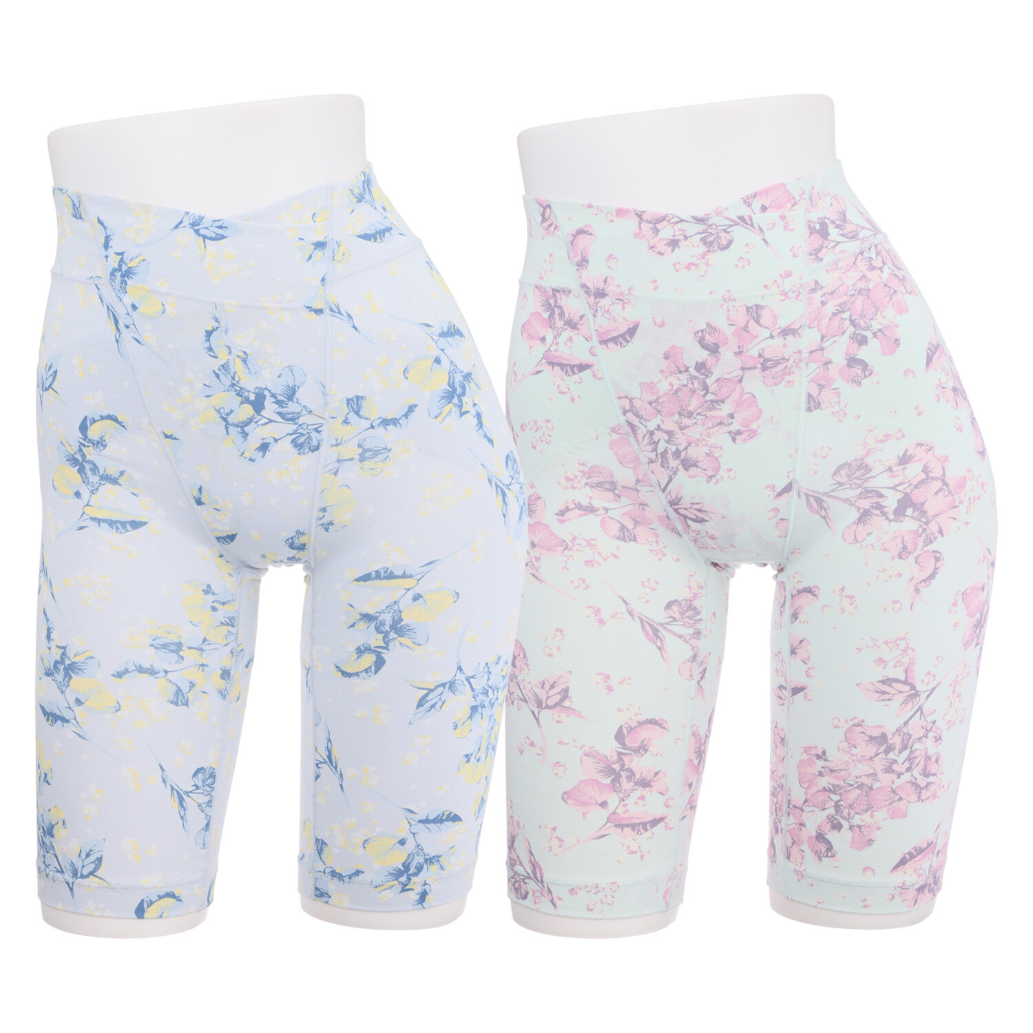 うつくＣ 綿混すっきりサポート 五分丈ボトム２枚セット