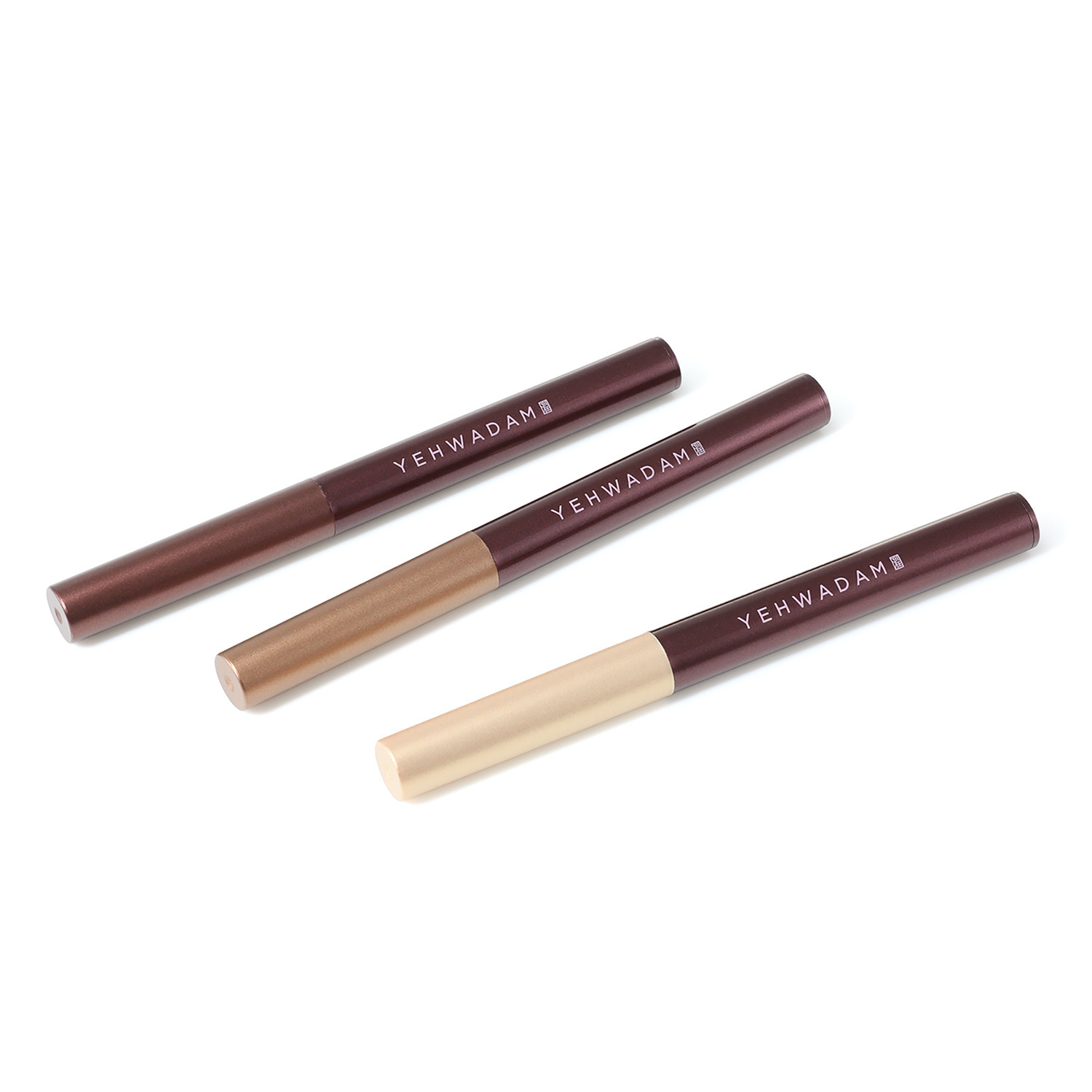 ザ　フェイスショップ 立体感のある輝く目元演出 イェファダム スティック　アイシャドウ トリオ　シャイニームース ＆リキッド　アイシャドウ ゴールデン 特別セット