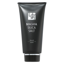 マグマシリカソルト 美容ソルト＆ ブラックシリカ＆ マグマパウダー配合！ しっとりつるすべ肌へ導く フェイシャルウォッシュ （洗顔料）