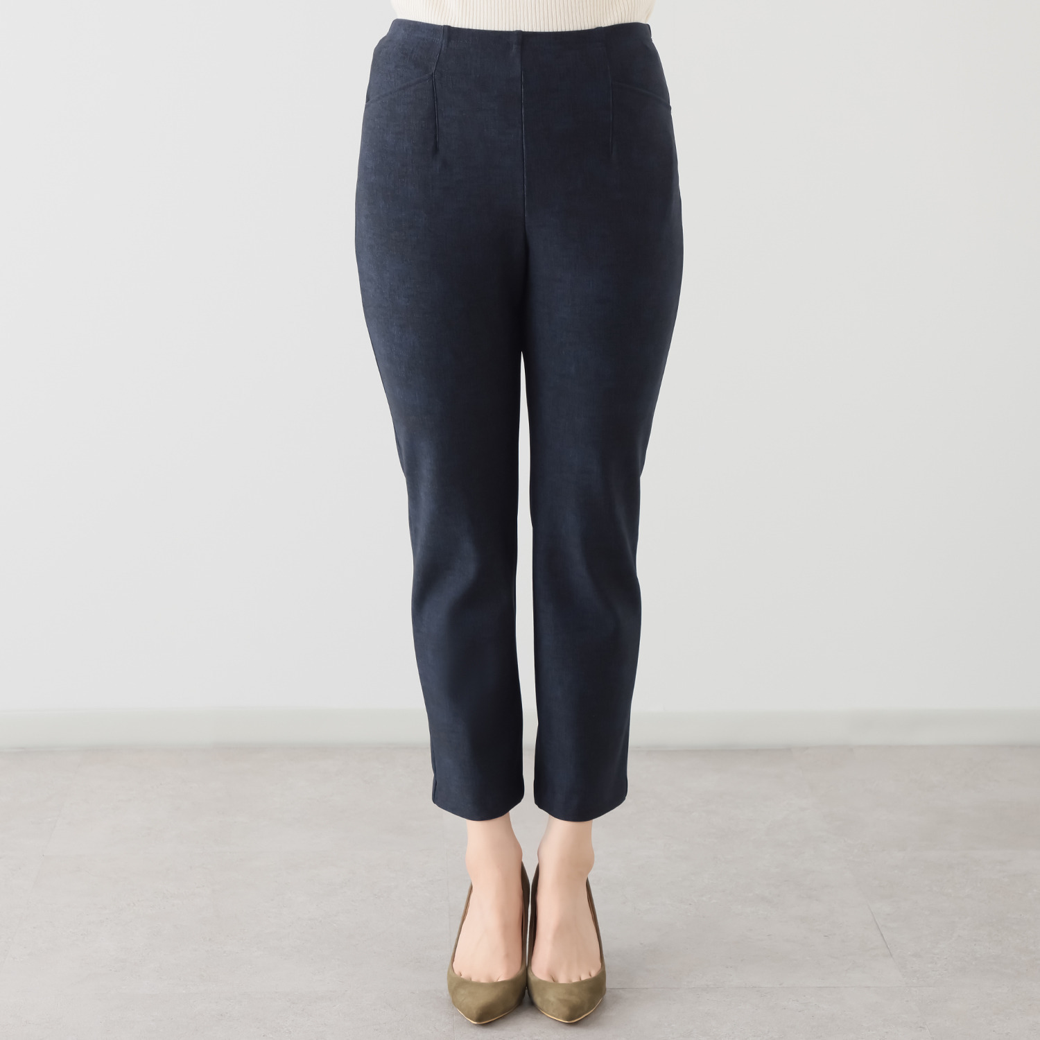 ＡＲＩＫＩ ピンタック 緩やかストレートパンツ ＜股下５８ｃｍ＞＆ 裏起毛プリント ストレートパンツ ＜股下６４ｃｍ＞