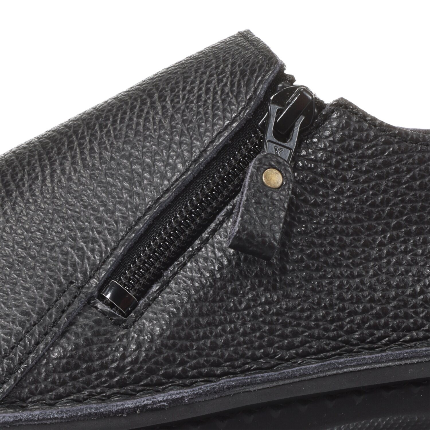 ＪＳハートレーベル ＜日本製＞ はっ水姫路レザー ダブルファスナーで楽ちん ゆったり４Ｅ軽量シューズ