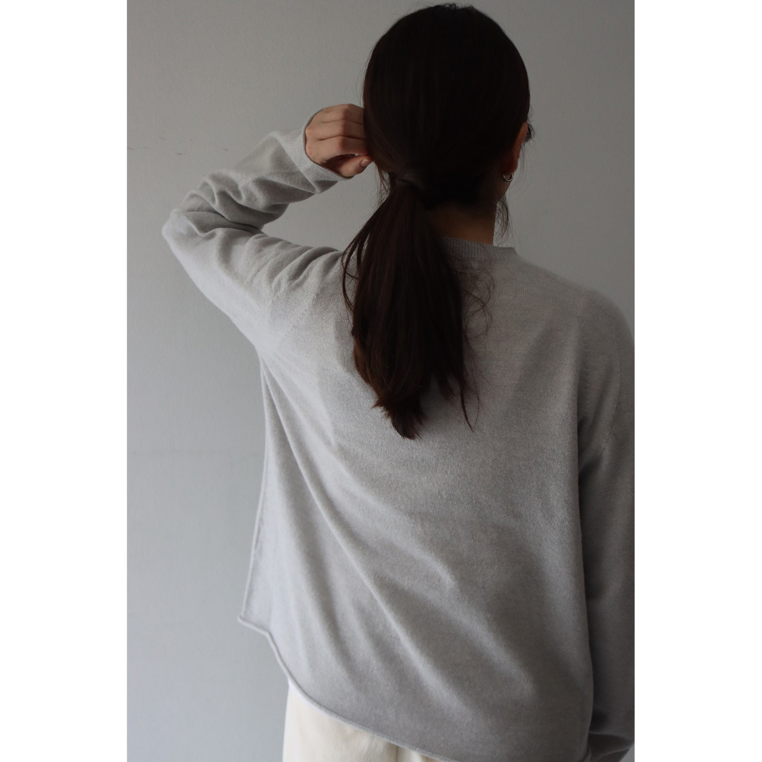 エマキュレイト 日本製 ラムウール ホールガーメント（Ｒ） プルオーバー