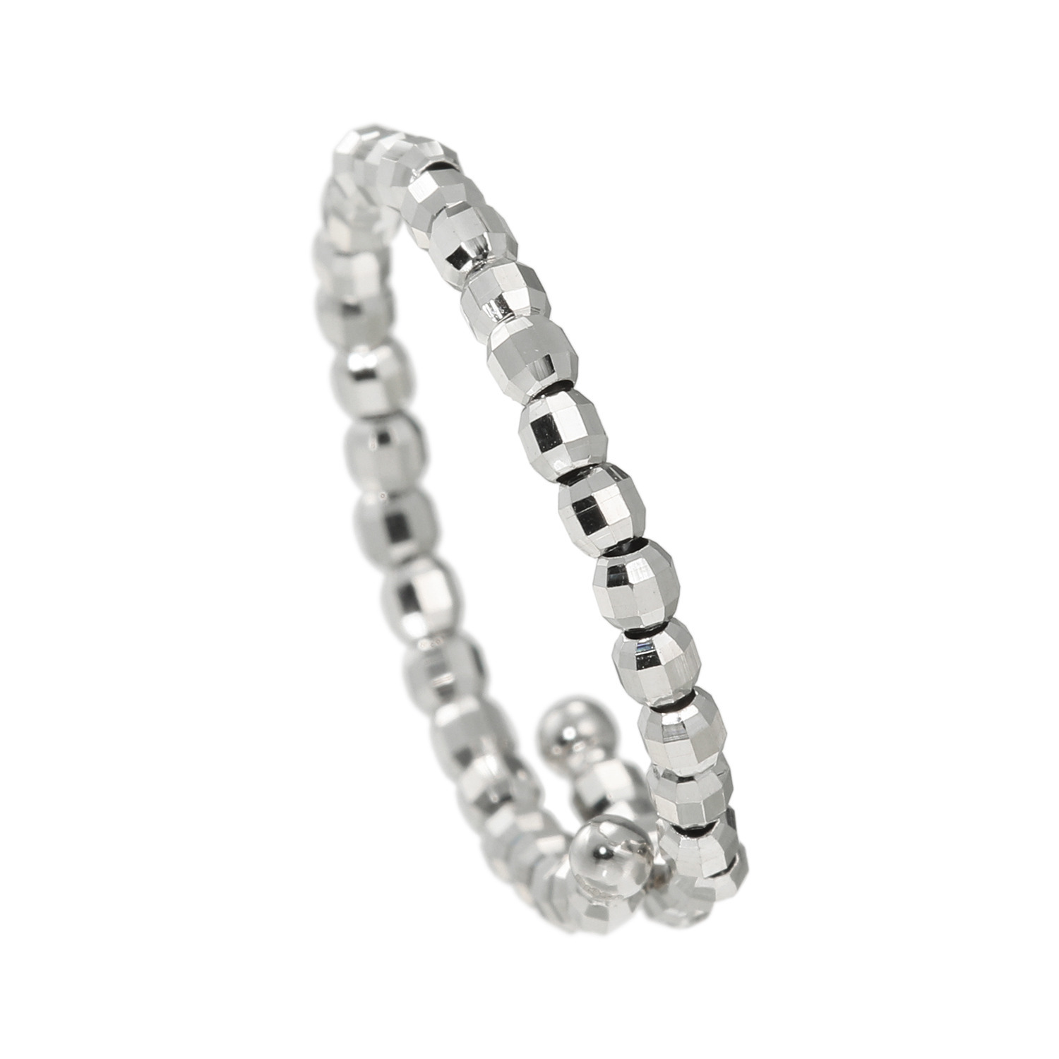 エムイー・ブリランテ プラチナ９５０ ミラーボール フレキシブルリング