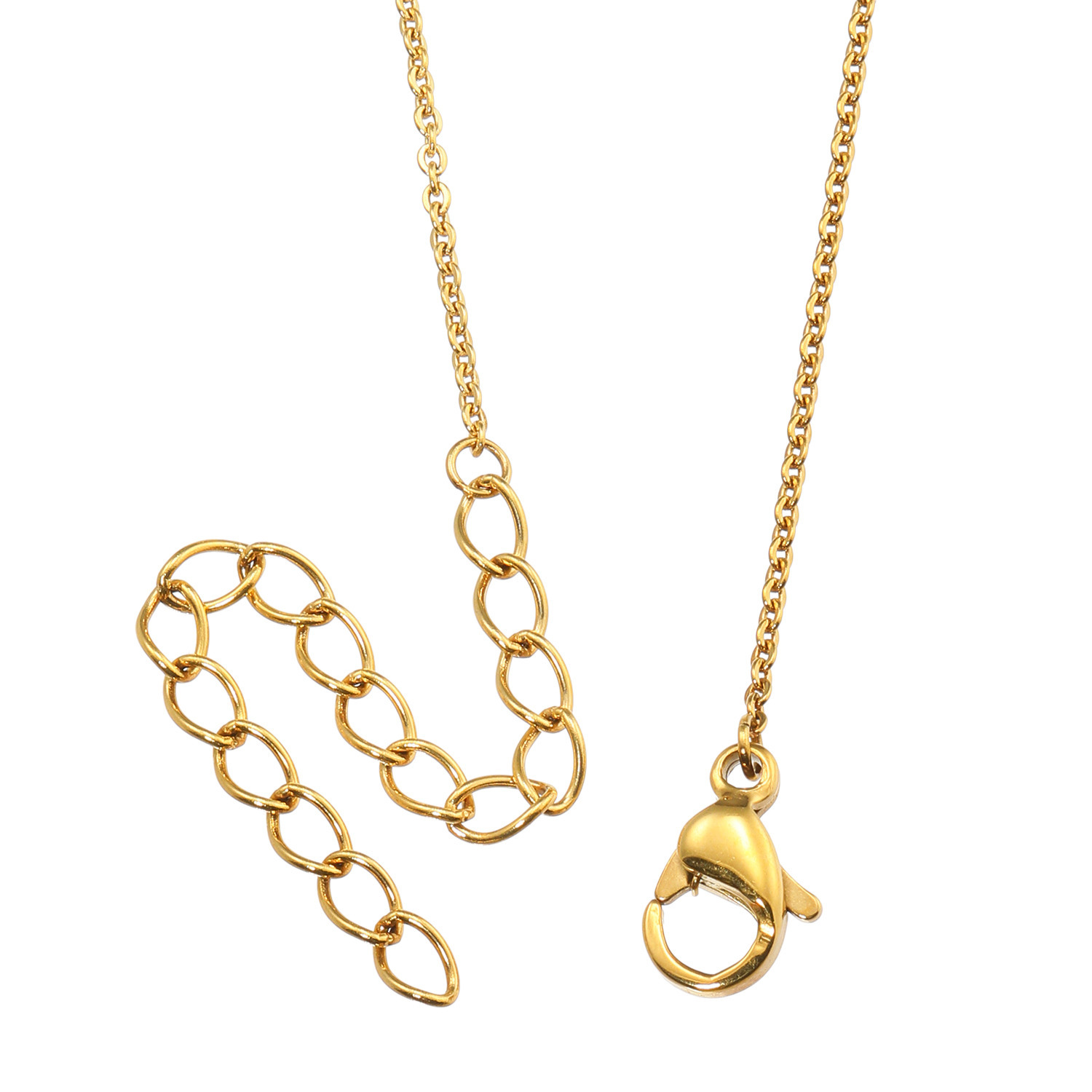 エムイー・ブリランテ １８Ｋ＆ １８Ｋローズゴールド＆ プラチナ９００ トリカラー ステンレスチェーン ペンダント