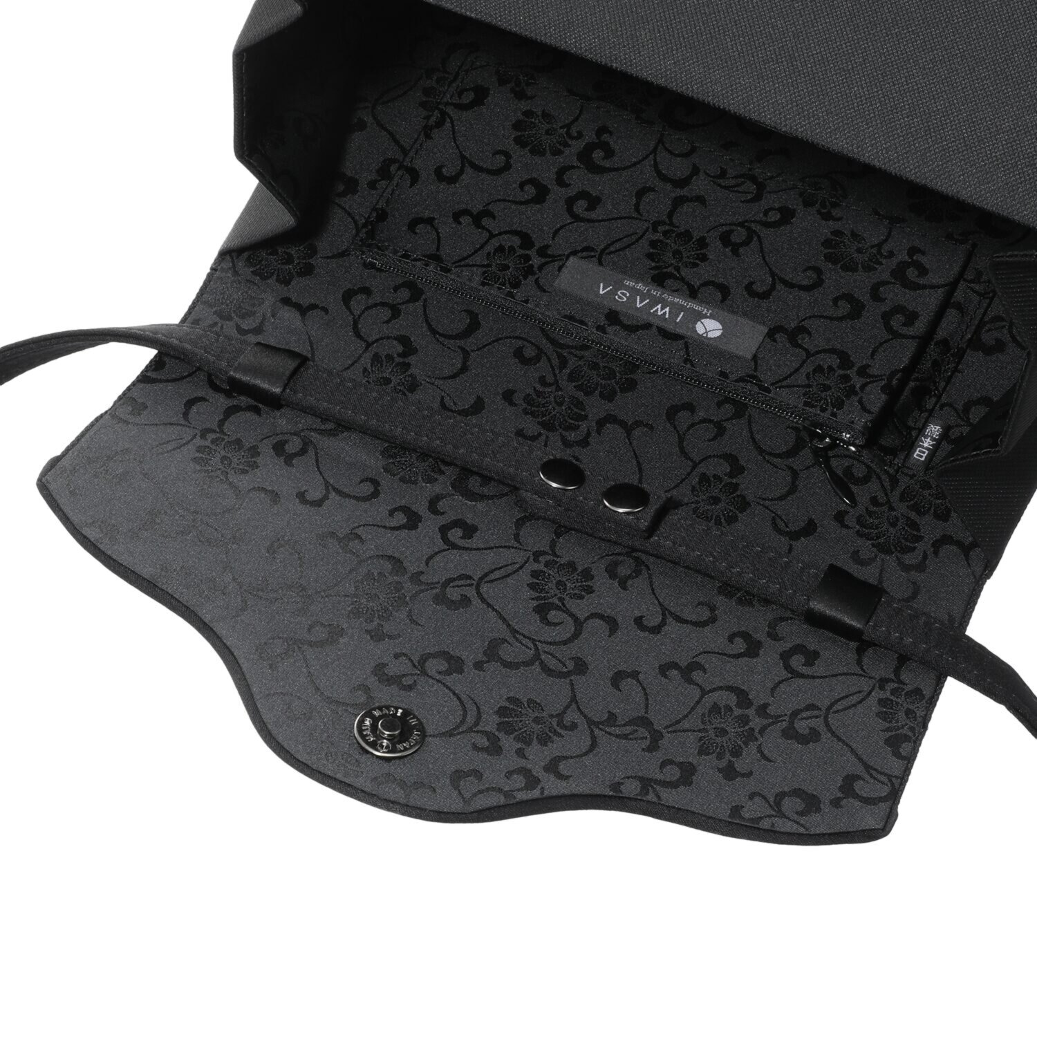 岩佐 国内生産 組ひもオーナメント ショルダーストラップ付 米沢織フォーマルバッグ