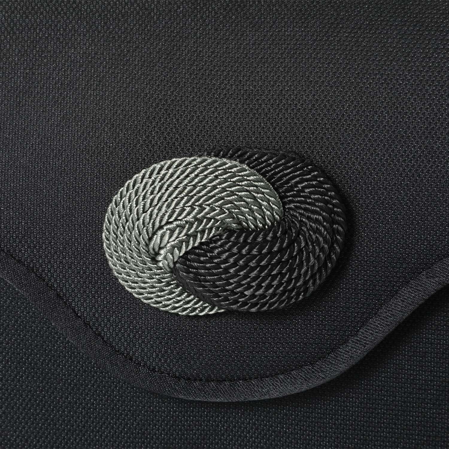 岩佐 国内生産 組ひもオーナメント ショルダーストラップ付 米沢織フォーマルバッグ